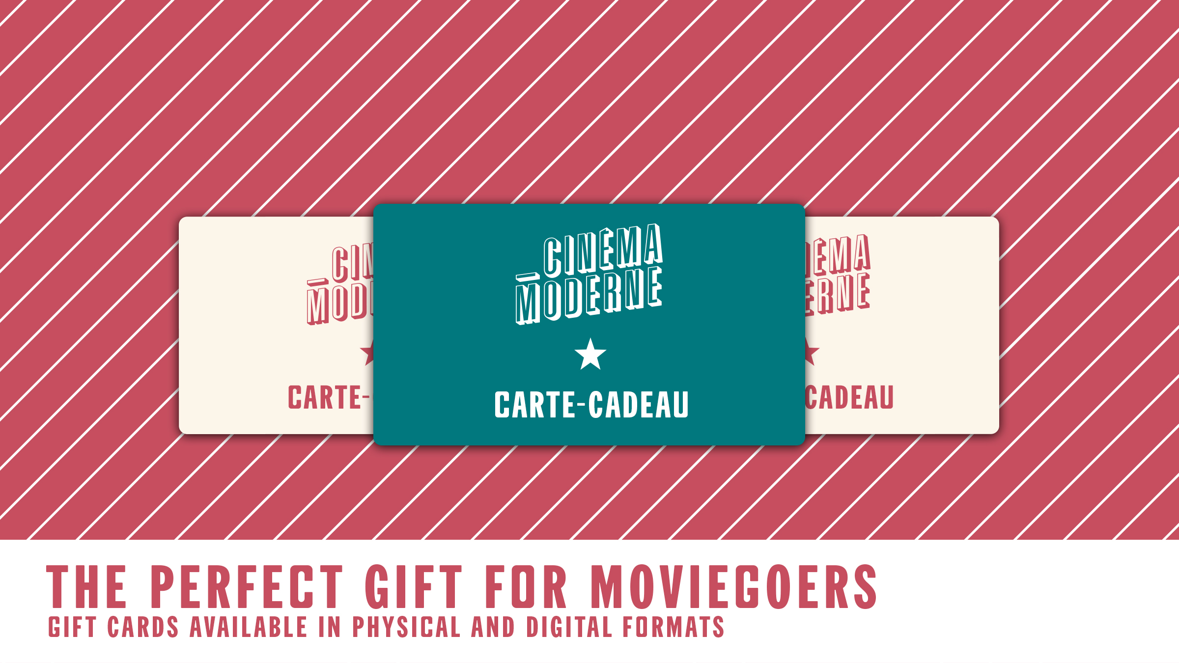 Design a gift card for trendy local cinema & bar | Postcard, flyer or print  contest | 99designs